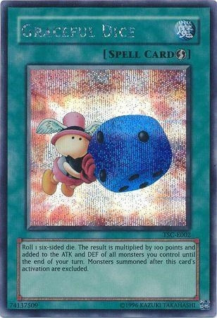 Image for Graceful Dice (TSC-E002) (Yu-Gi-Oh! Video Game Promotional Cards) - YuGiOh
