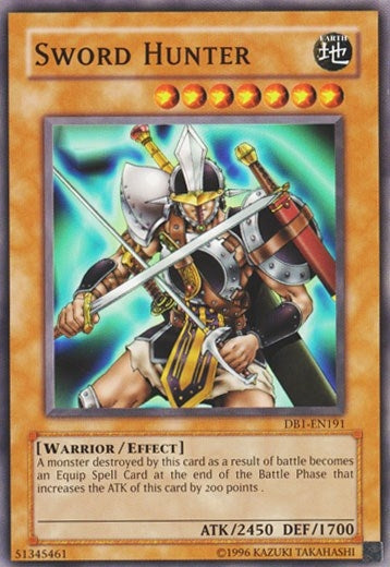 Image for Sword Hunter (DB1-EN191) (Dark Beginning 1) - YuGiOh