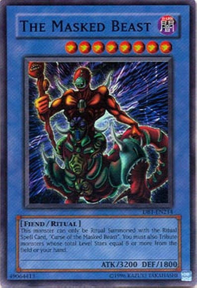 Image for The Masked Beast (DB1-EN214) (Dark Beginning 1) - YuGiOh