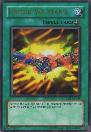Image for United We Stand (DB1-EN244) (Dark Beginning 1) - YuGiOh