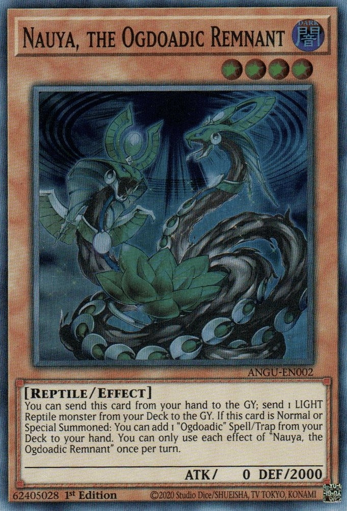 Image for Nauya, the Ogdoadic Remnant (ANGU-EN002) (Ancient Guardians) - YuGiOh
