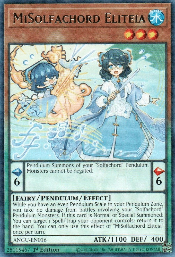 Image for MiSolfachord Eliteia (ANGU-EN016) (Ancient Guardians) - YuGiOh