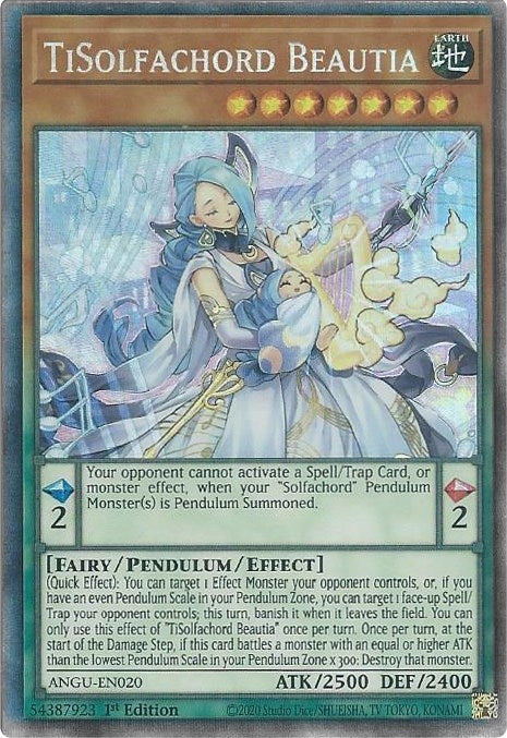 Image for TiSolfachord Beautia (CR) (ANGU-EN020) (Ancient Guardians) - YuGiOh