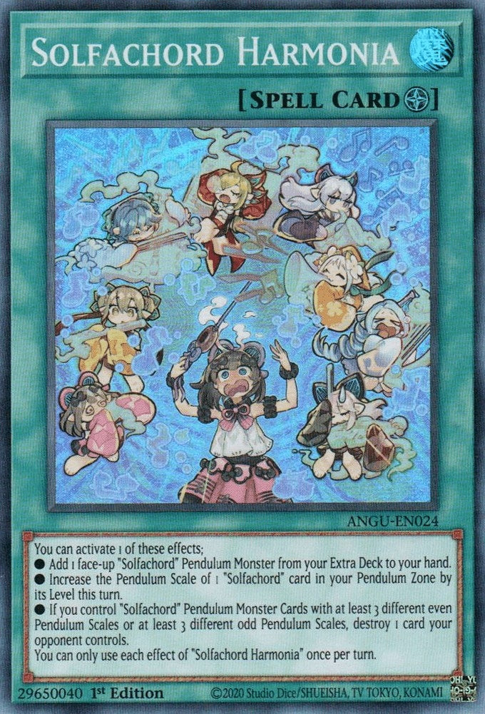 Image for Solfachord Harmonia (ANGU-EN024) (Ancient Guardians) - YuGiOh