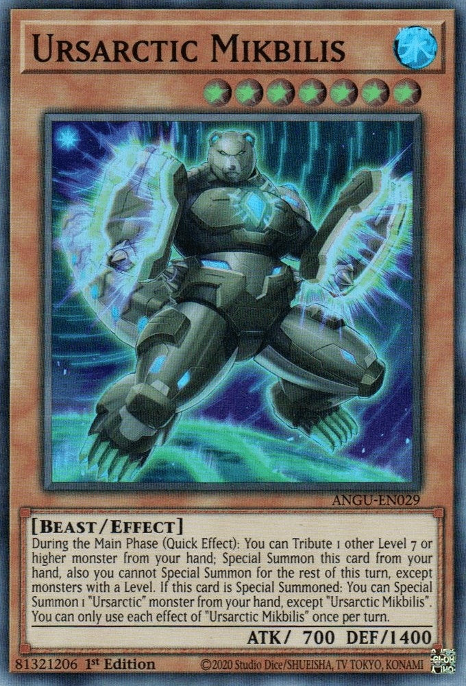 Image for Ursarctic Mikbilis (ANGU-EN029) (Ancient Guardians) - YuGiOh