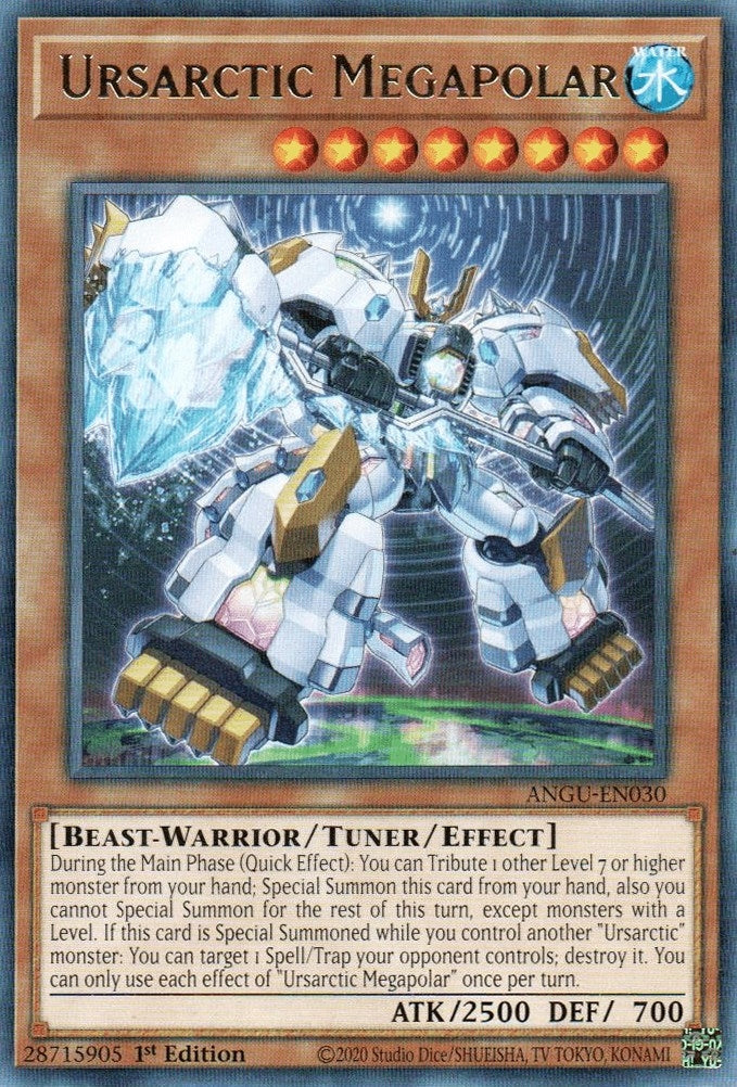 Image for Ursarctic Megapolar (ANGU-EN030) (Ancient Guardians) - YuGiOh
