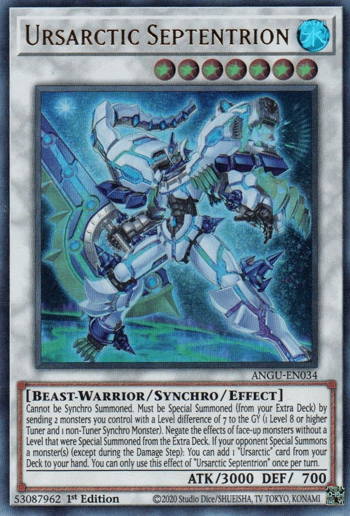 Image for Ursarctic Septentrion (ANGU-EN034) (Ancient Guardians) - YuGiOh