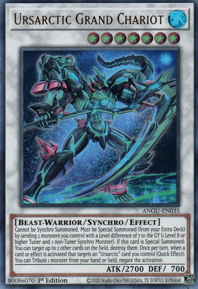 Image for Ursarctic Grand Chariot (ANGU-EN035) (Ancient Guardians) - YuGiOh