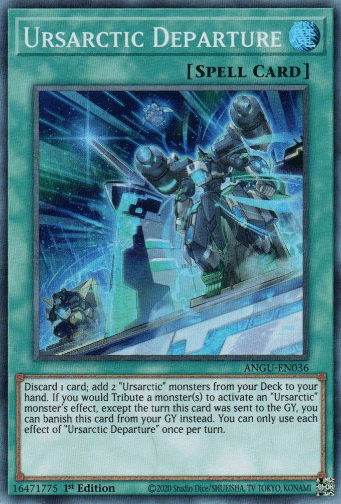 Image for Ursarctic Departure (ANGU-EN036) (Ancient Guardians) - YuGiOh