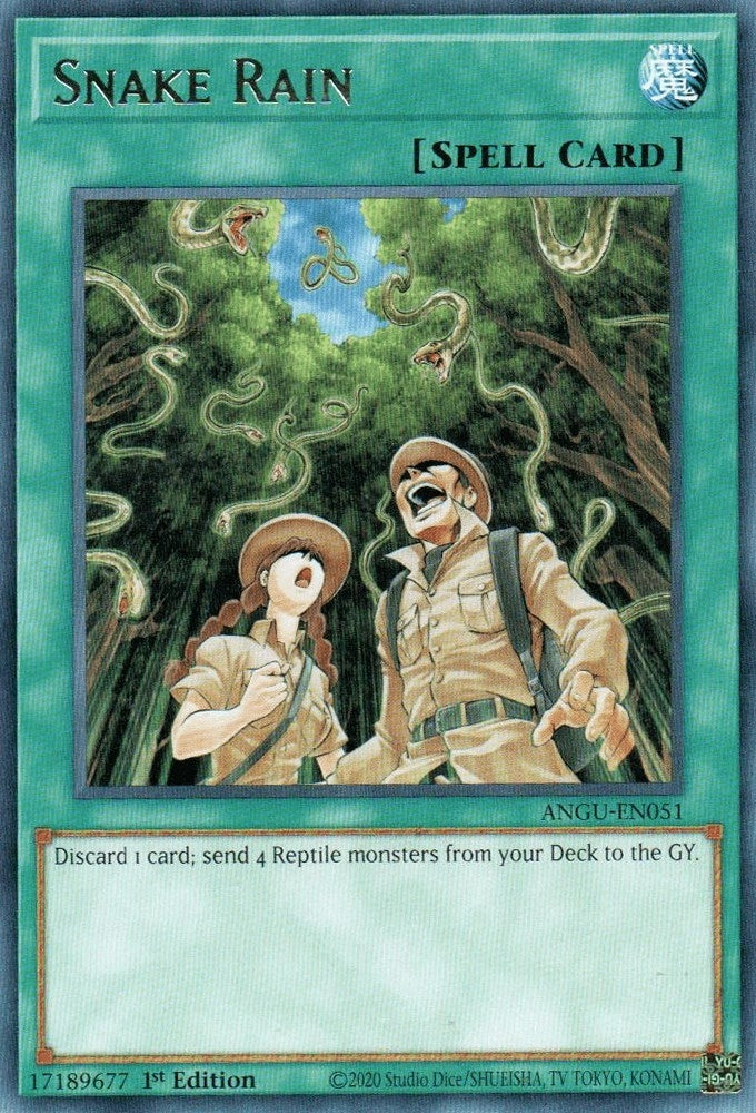 Image for Snake Rain (ANGU-EN051) (Ancient Guardians) - YuGiOh