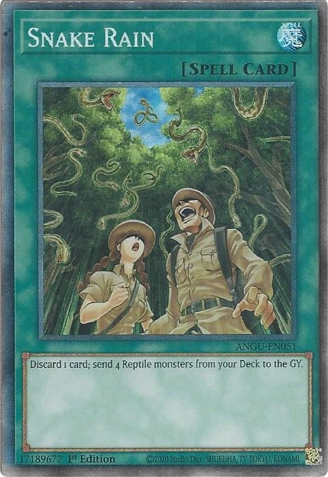 Image for Snake Rain (CR) (ANGU-EN051) (Ancient Guardians) - YuGiOh