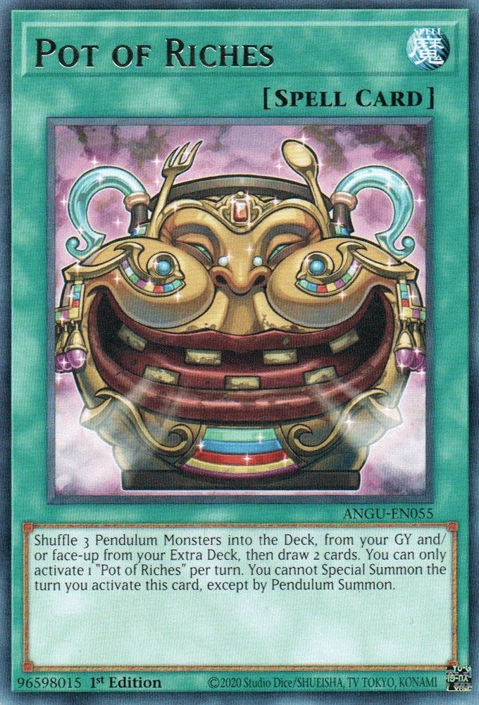 Image for Pot of Riches (ANGU-EN055) (Ancient Guardians) - YuGiOh