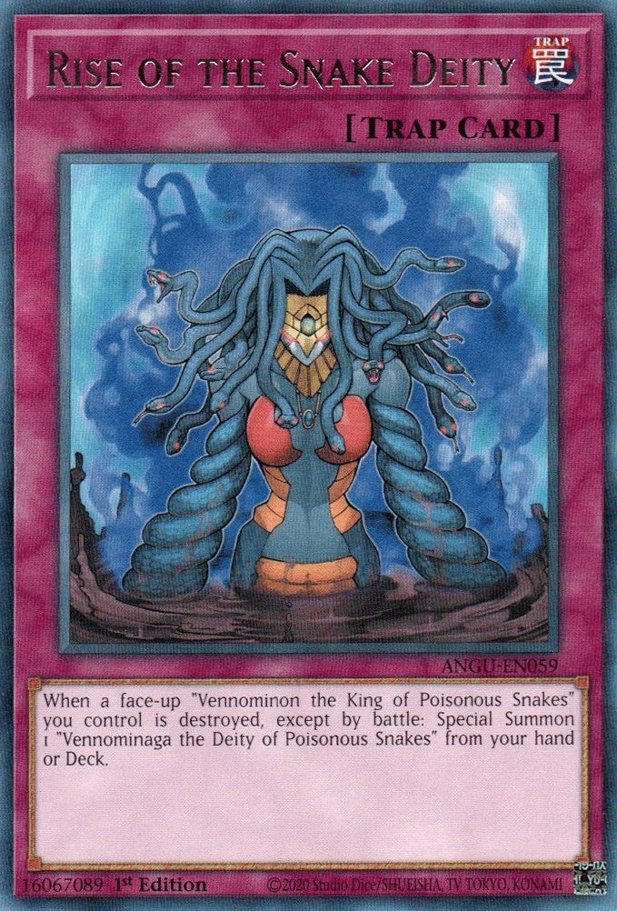 Image for Rise of the Snake Deity (ANGU-EN059) (Ancient Guardians) - YuGiOh