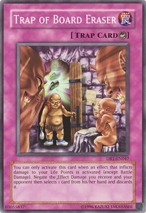Image for Trap of Board Eraser (DR1-EN047) (Dark Revelation Volume 1) - YuGiOh