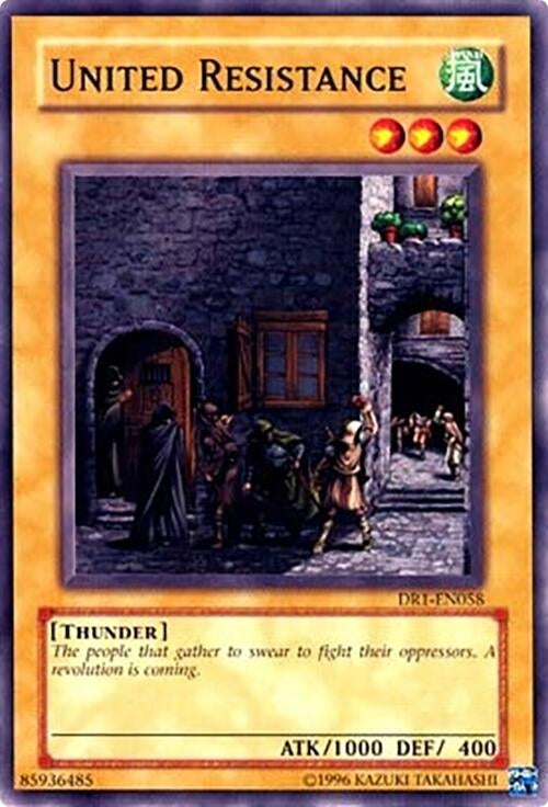 Image for United Resistance (DR1-EN058) (Dark Revelation Volume 1) - YuGiOh