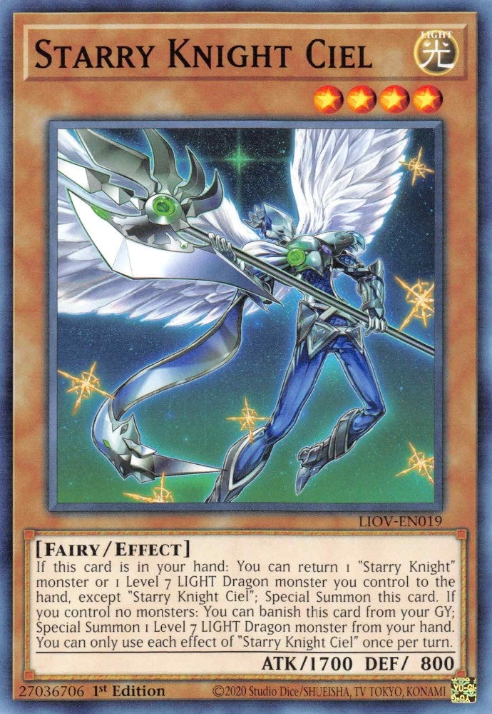 Image for Starry Knight Ciel (LIOV-EN019) (Lightning Overdrive) - YuGiOh