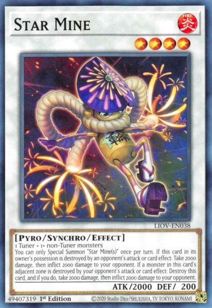 Image for Star Mine (LIOV-EN038) (Lightning Overdrive) - YuGiOh