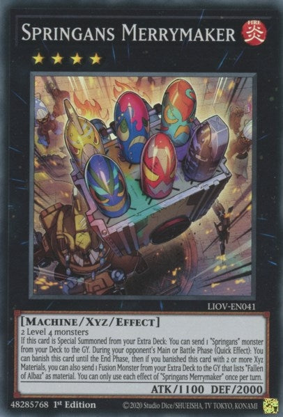 Image for Springans Merrymaker (LIOV-EN041) (Lightning Overdrive) - YuGiOh