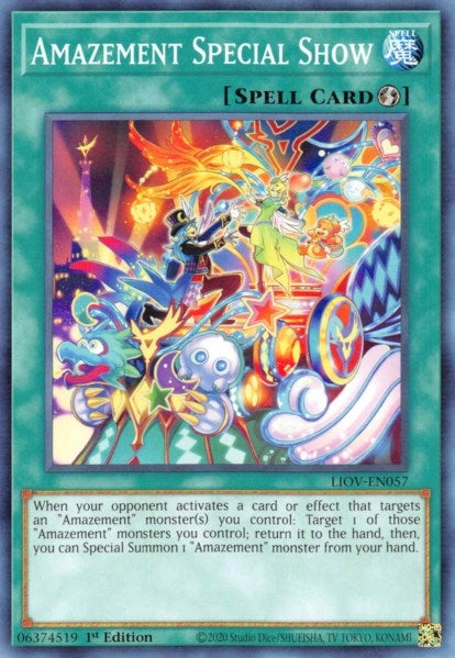 Image for Amazement Special Show (LIOV-EN057) (Lightning Overdrive) - YuGiOh