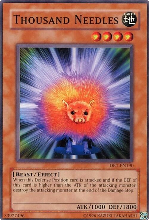 Image for Thousand Needles (DR1-EN190) (Dark Revelation Volume 1) - YuGiOh
