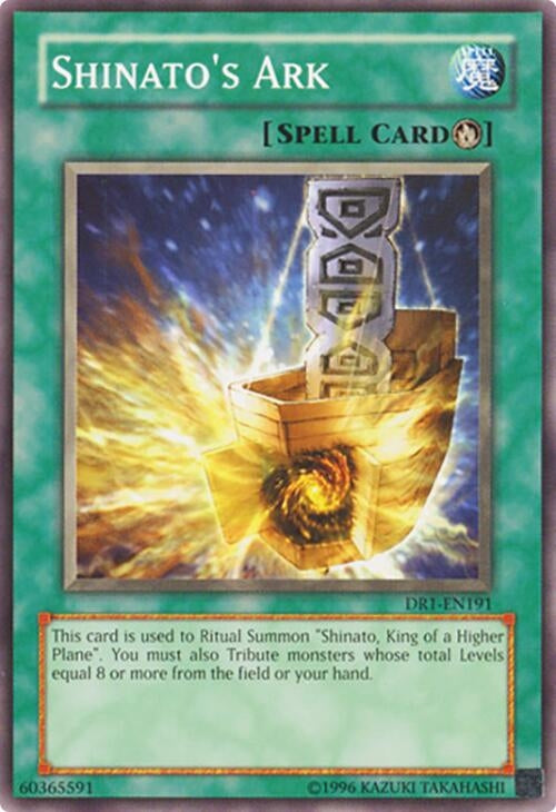 Image for Shinato's Ark (DR1-EN191) (Dark Revelation Volume 1) - YuGiOh