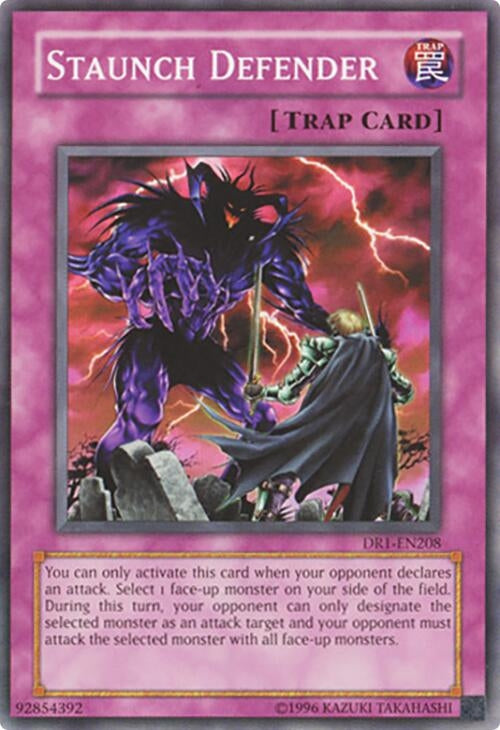 Image for Staunch Defender (DR1-EN208) (Dark Revelation Volume 1) - YuGiOh