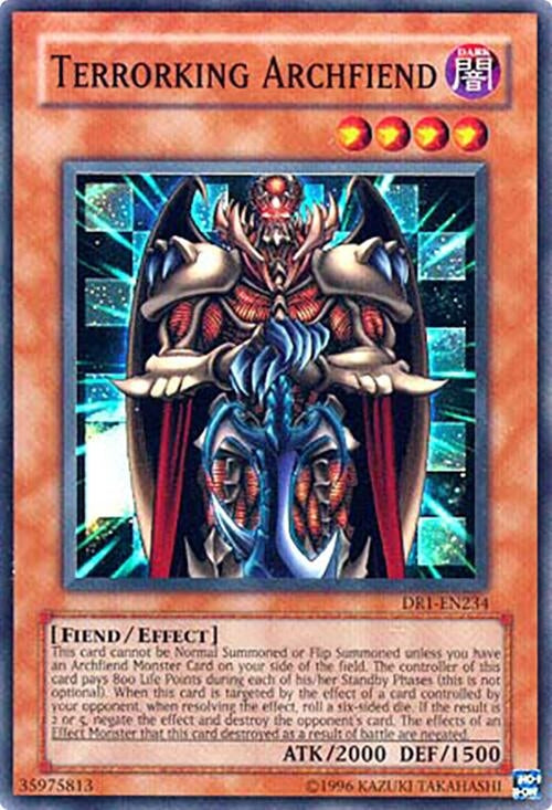 Image for Terrorking Archfiend (DR1-EN234) (Dark Revelation Volume 1) - YuGiOh
