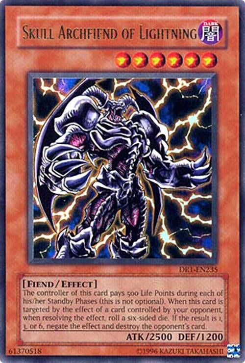 Image for Skull Archfiend of Lightning (DR1-EN235) (Dark Revelation Volume 1) - YuGiOh