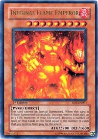 Image for Infernal Flame Emperor (SD3-EN001) (Structure Deck: Blaze of Destruction) - YuGiOh