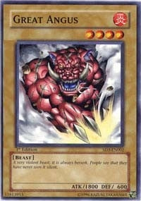Image for Great Angus (SD3-EN002) (Structure Deck: Blaze of Destruction) - YuGiOh