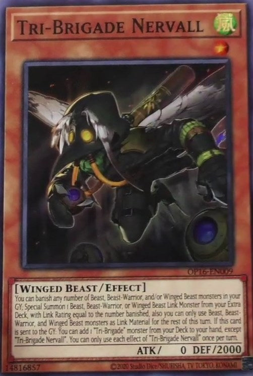 Image for Tri-Brigade Nervall (OP16-EN009) (OTS Tournament Pack 16) - YuGiOh