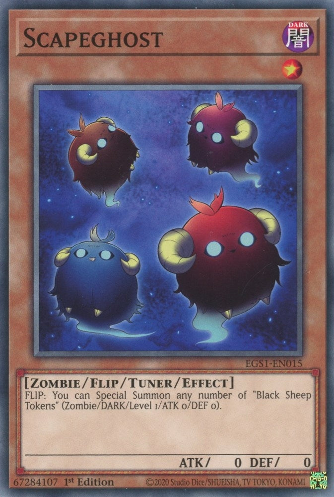 Image for Scapeghost (EGS1-EN015) (Egyptian God Deck: Slifer the Sky Dragon) - YuGiOh