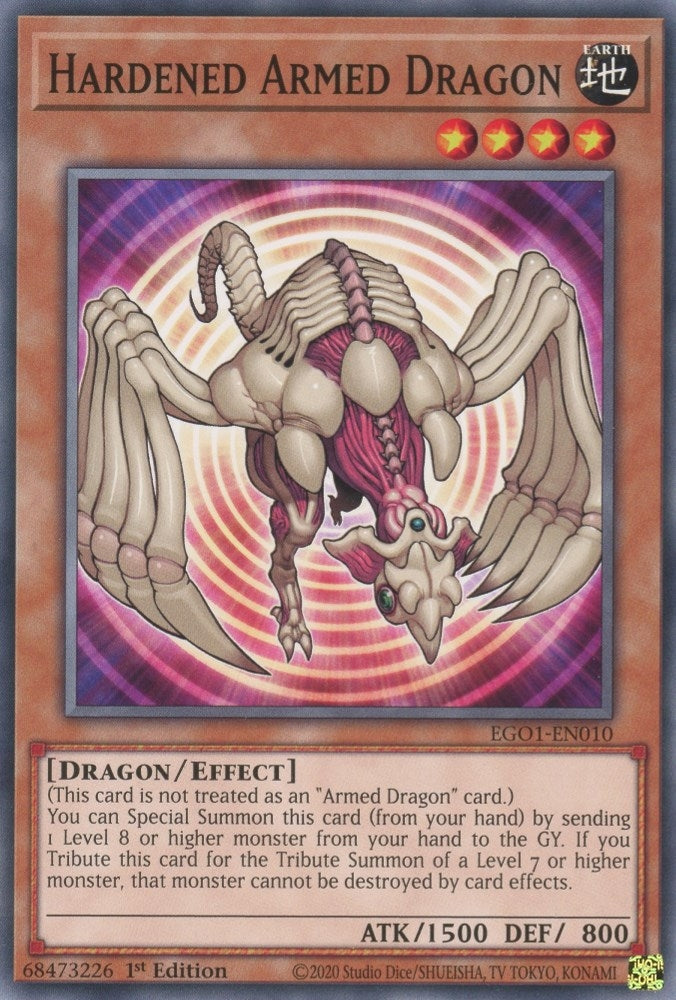 Image for Hardened Armed Dragon (EGO1-EN010) (Egyptian God Deck: Obelisk the Tormentor) - YuGiOh