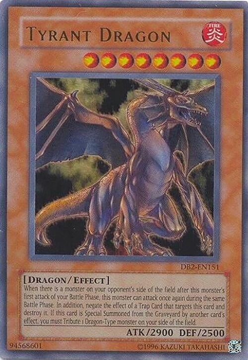 Image for Tyrant Dragon (DB2-EN151) (Dark Beginning 2) - YuGiOh