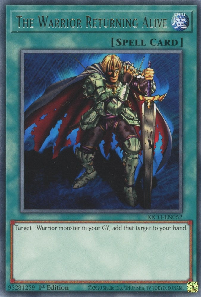 Image for The Warrior Returning Alive (KICO-EN052) (King's Court) - YuGiOh