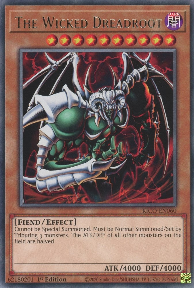 Image for The Wicked Dreadroot (KICO-EN060) (King's Court) - YuGiOh