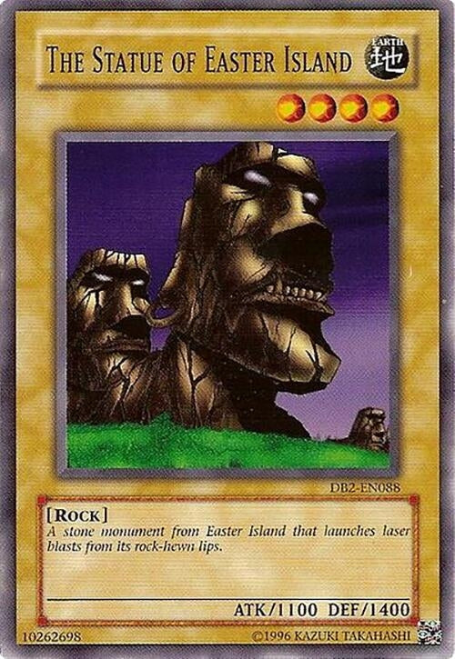 Image for The Statue of Easter Island (DB2-EN088) (Dark Beginning 2) - YuGiOh