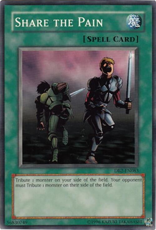 Image for Share the Pain (DB2-EN083) (Dark Beginning 2) - YuGiOh
