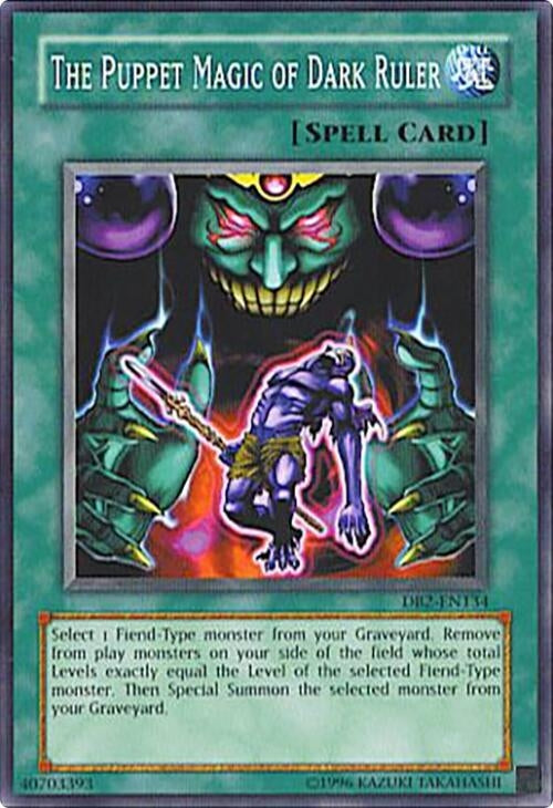 Image for The Puppet Magic of Dark Ruler (DB2-EN134) (Dark Beginning 2) - YuGiOh