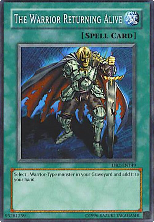 Image for The Warrior Returning Alive (DB2-EN149) (Dark Beginning 2) - YuGiOh