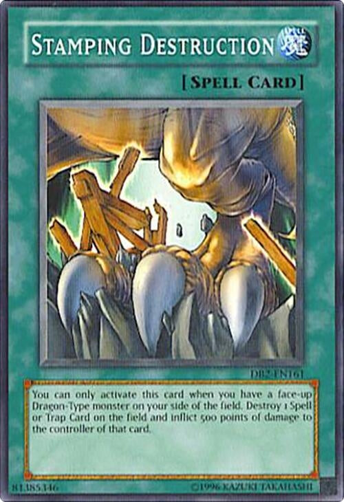 Image for Stamping Destruction (DB2-EN161) (Dark Beginning 2) - YuGiOh