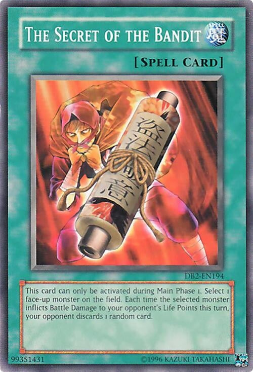 Image for The Secret of the Bandit (DB2-EN194) (Dark Beginning 2) - YuGiOh