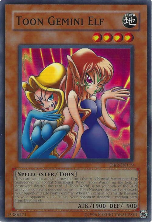 Image for Toon Gemini Elf (DB2-EN119) (Dark Beginning 2) - YuGiOh