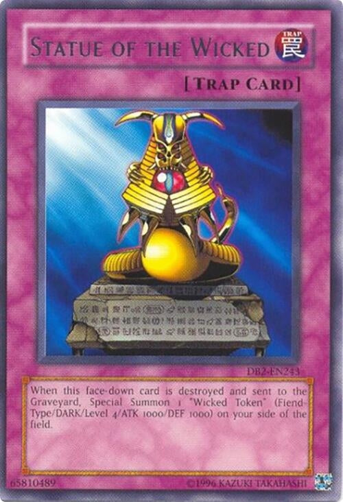 Image for Statue of the Wicked (DB2-EN243) (Dark Beginning 2) - YuGiOh