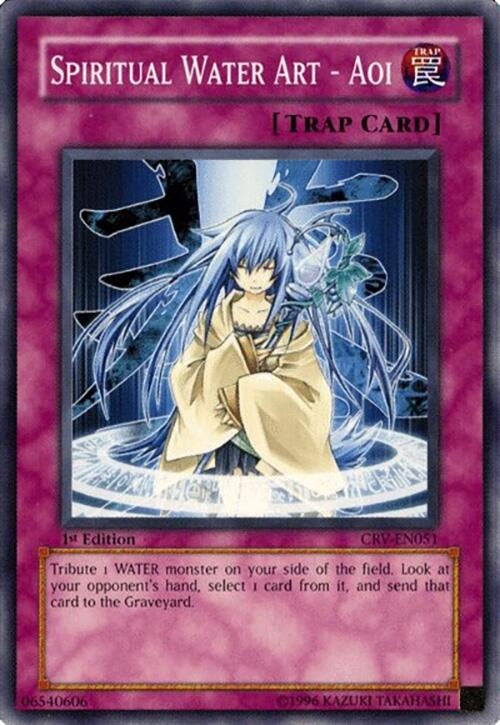 Image for Spiritual Water Art - Aoi (CRV-EN051) (Cybernetic Revolution) - YuGiOh