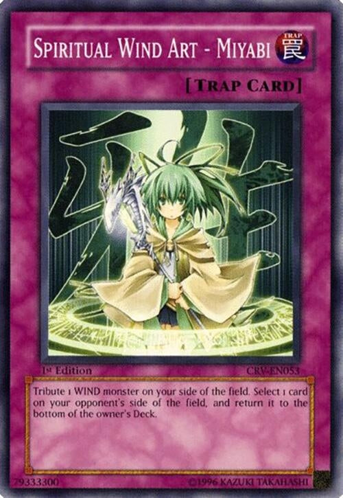 Image for Spiritual Wind Art - Miyabi (CRV-EN053) (Cybernetic Revolution) - YuGiOh