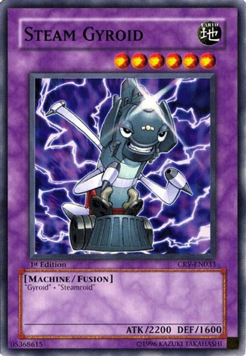 Image for Steam Gyroid (CRV-EN033) (Cybernetic Revolution) - YuGiOh
