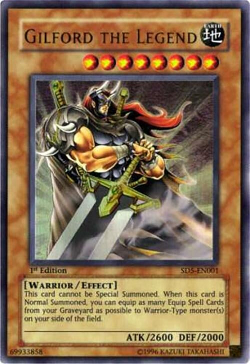 Image for Gilford the Legend (SD5-EN001) (Structure Deck: Warrior's Triumph) - YuGiOh