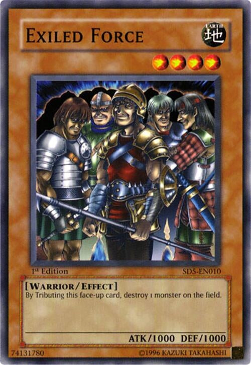 Image for Exiled Force (SD5-EN010) (Structure Deck: Warrior's Triumph) - YuGiOh