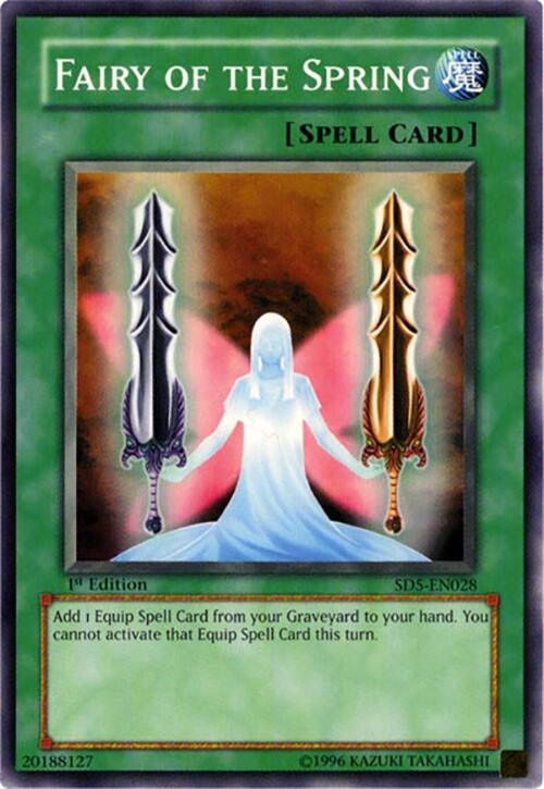 Image for Fairy of the Spring (SD5-EN028) (Structure Deck: Warrior's Triumph) - YuGiOh